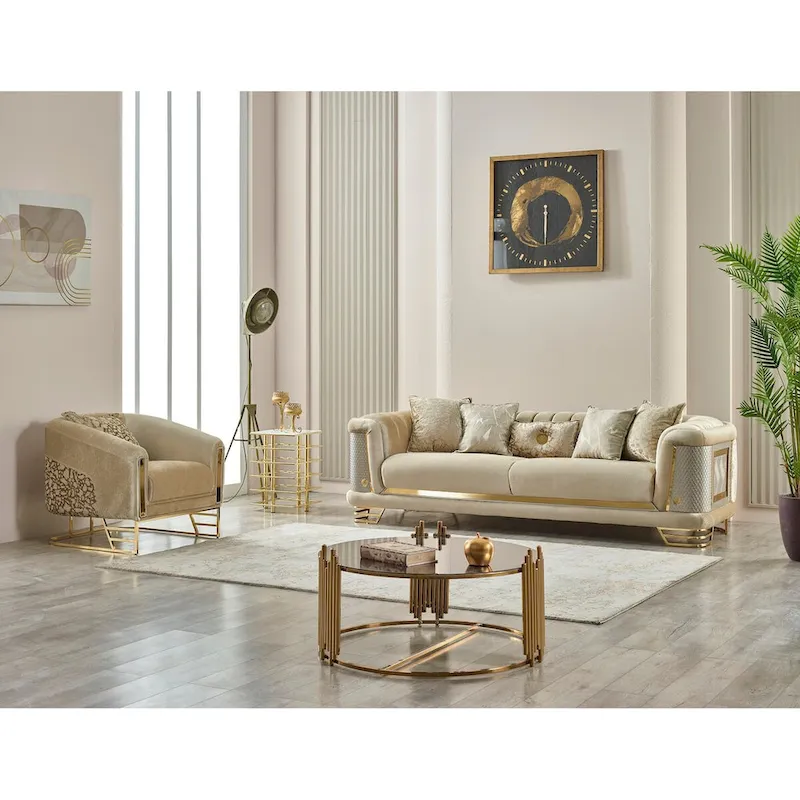 Roseau 2-piece Living room Set (1 Sofa & 1 Chair )