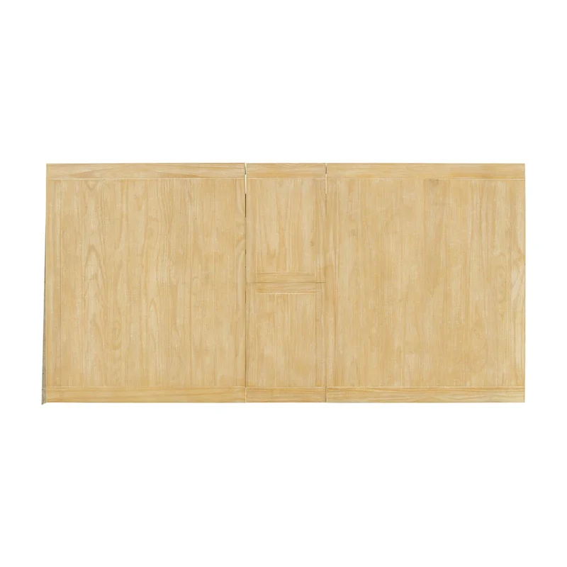 Traditional Style 7-piece Extendable Dining Table Set with Butterfly Leaf and 6 Upholstered Chairs