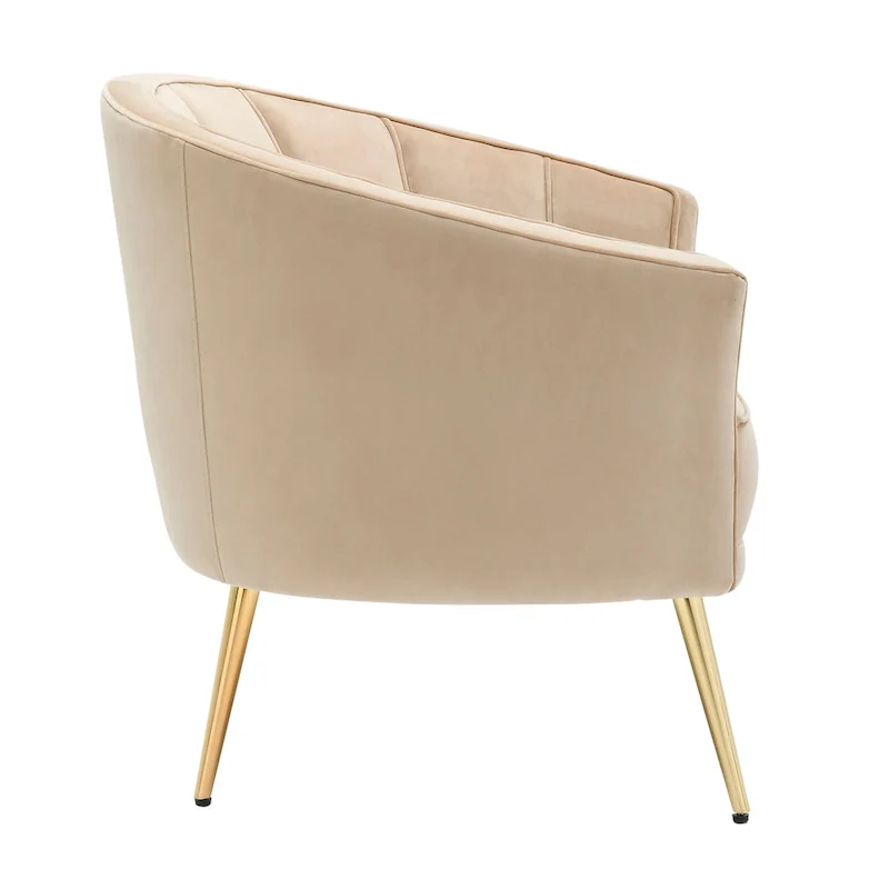 Modern Velvet Accent Chair