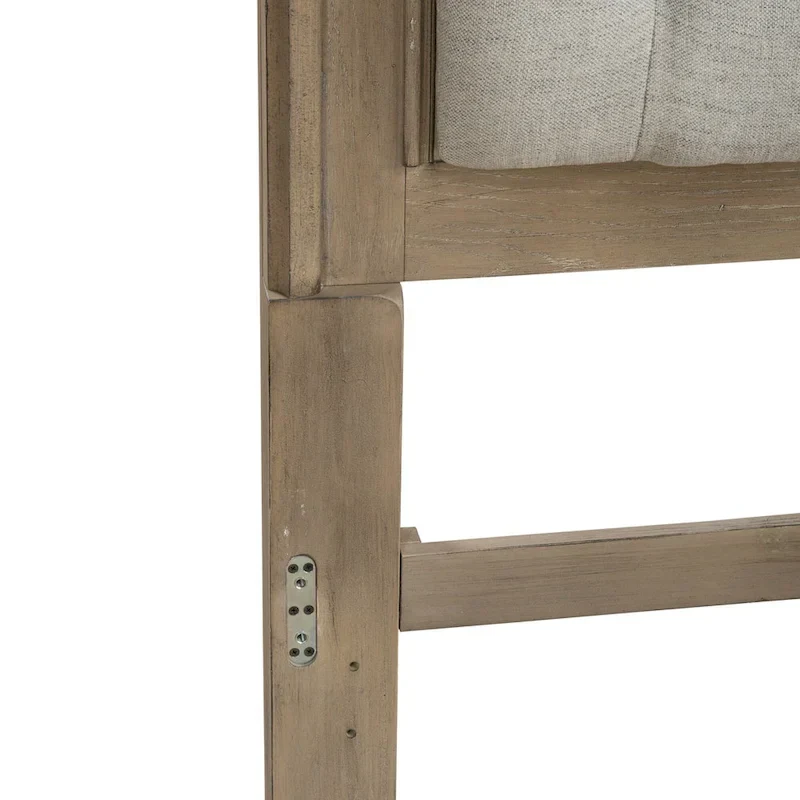 Queen Upholstered Panel Bed Headboard