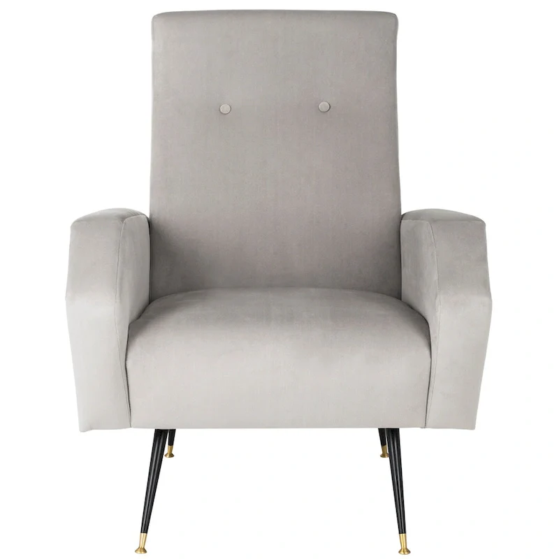 SAFAVIEH Senja Mid-Century Modern Retro Club Chair - 27.5  x 34.8  x 37  - 28Wx35Dx37H