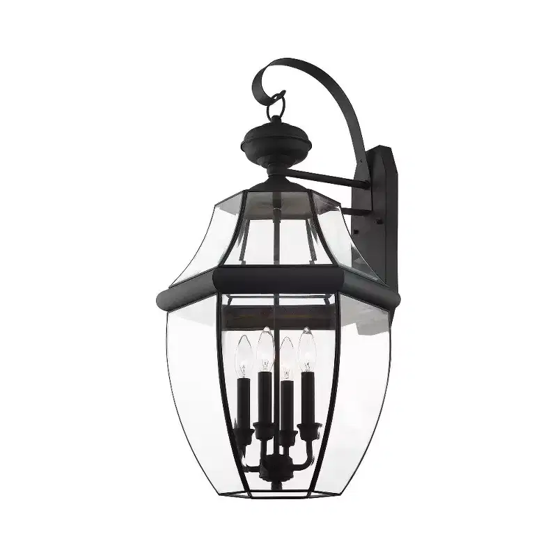 Livex Lighting Monterey 4 - Light Wall Light in Polished Brass