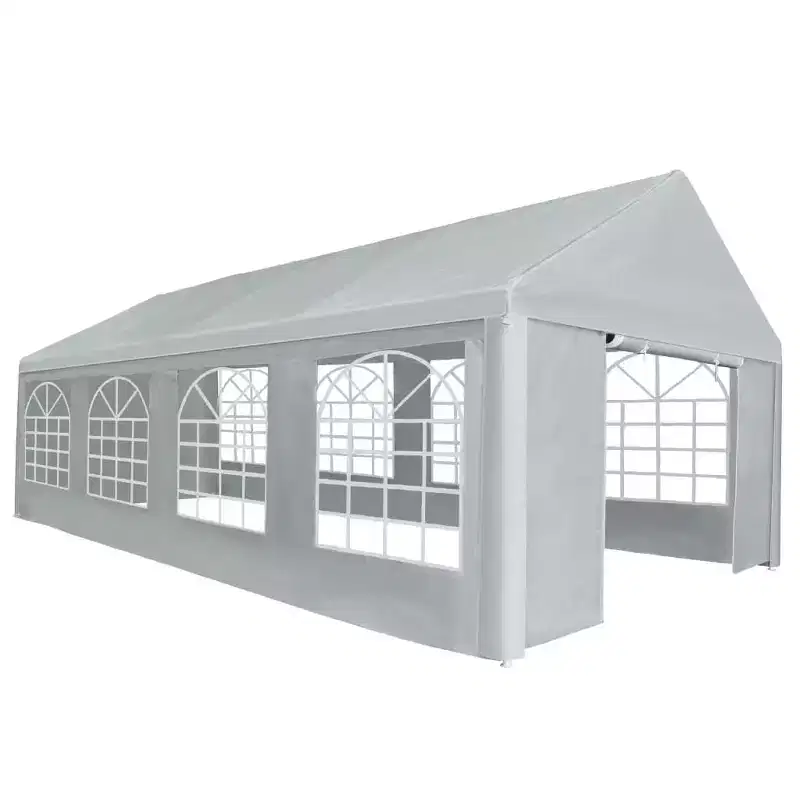 vidaXL Party Tent Outdoor Canopy Tent with Sidewalls Patio Gazebo Shelter