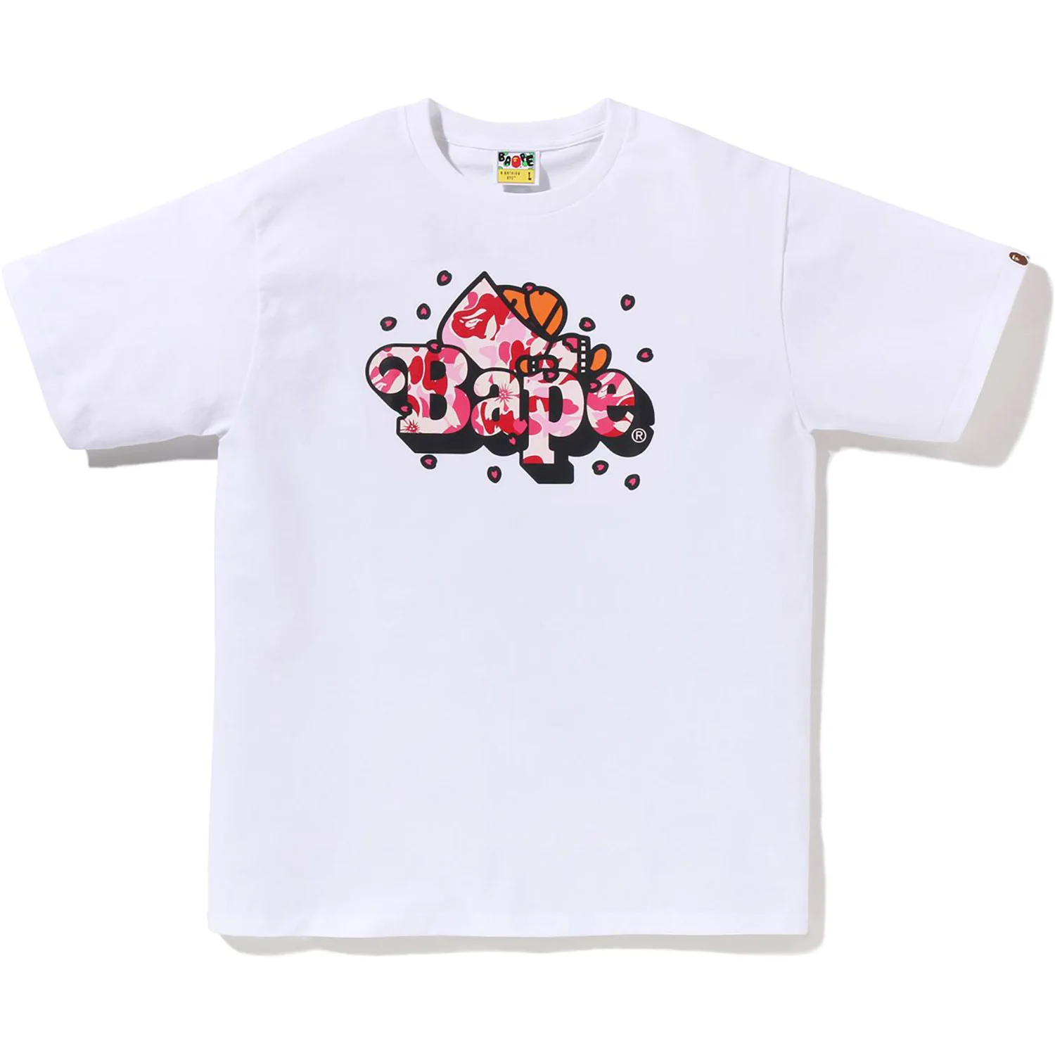 ABC SAKURA CAMO MILO ON BAPE TEE MENS