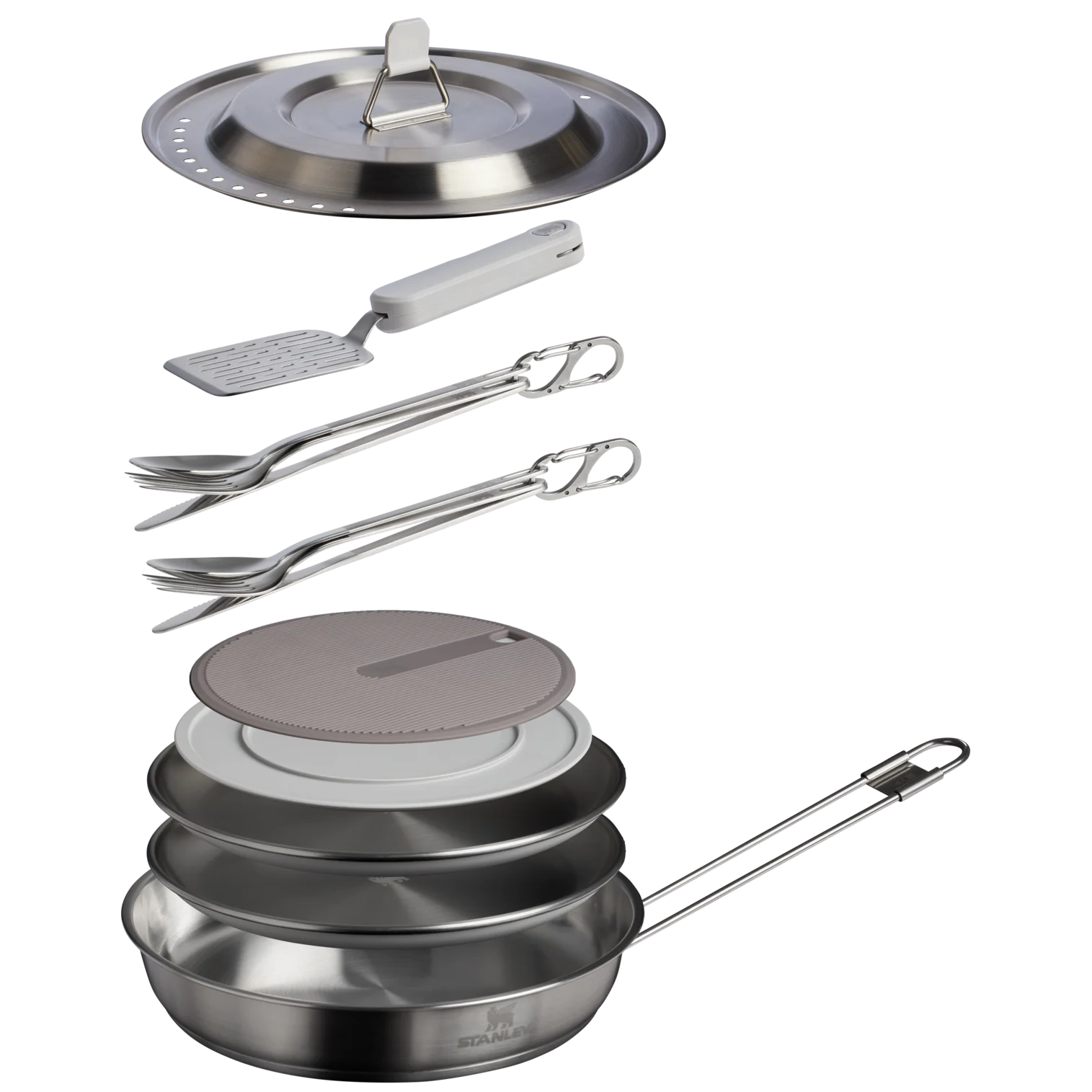 The Wildfare Pro Fry Pan Cookset 15-piece set | 1.1 QT