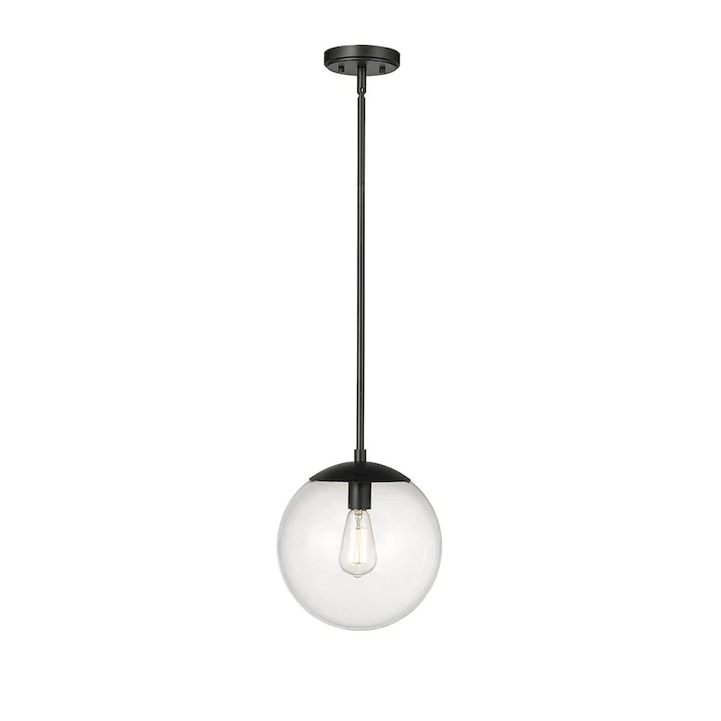 Millennium Lighting Avell 1 Light Pendant with Clear Glass Shades