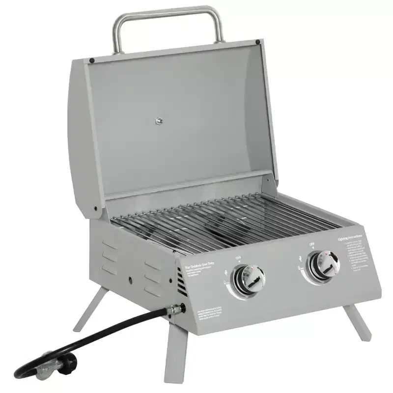 TUYOHW 17Portable Charcoal Grill with Wheels,Side&Bottom Shelf ,BBQ Smoker Griller with Adjustable Vents on Lid for Picnic,Parties,Camping&Backyard