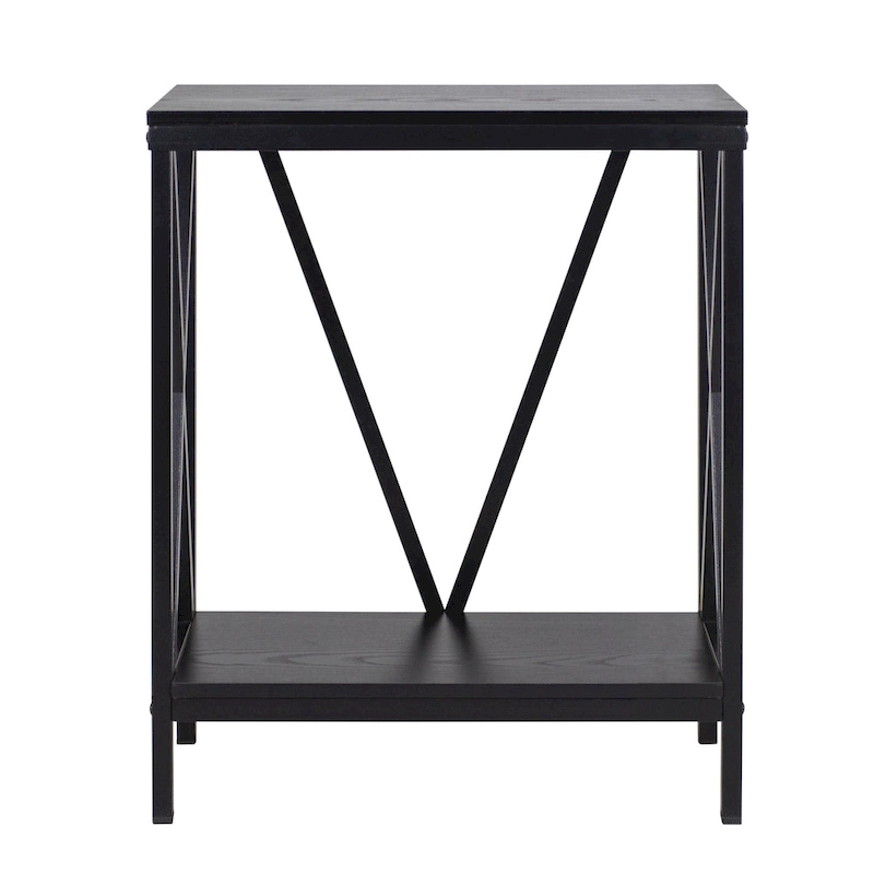 Aquatic Fundamentals 20 Gallon Steel X-Frame Aquarium Stand in Black