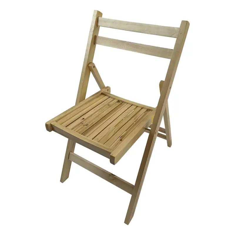 Wood Folding Chair Set of 4
