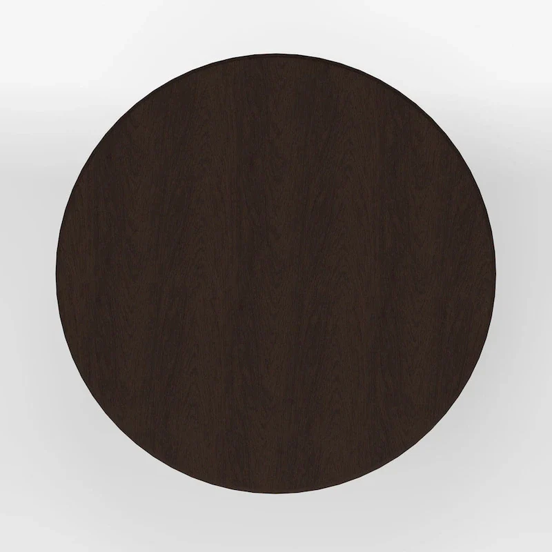 42 Round Wood Pedestal Dining Table