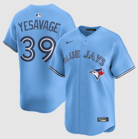Toronto Blue Jays Trey Yesavage Powder Blue Alternate Limited Jersey
