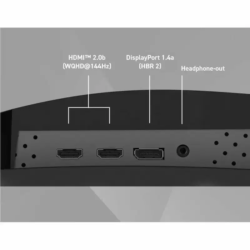 MSI MAG 321CQF E18 32 Class WQHD Curved Screen Gaming LCD Monitor - 16:9 - Black - 31.5 Viewable - Rapid Vertical Alignment (VA) - 2560 x 1440