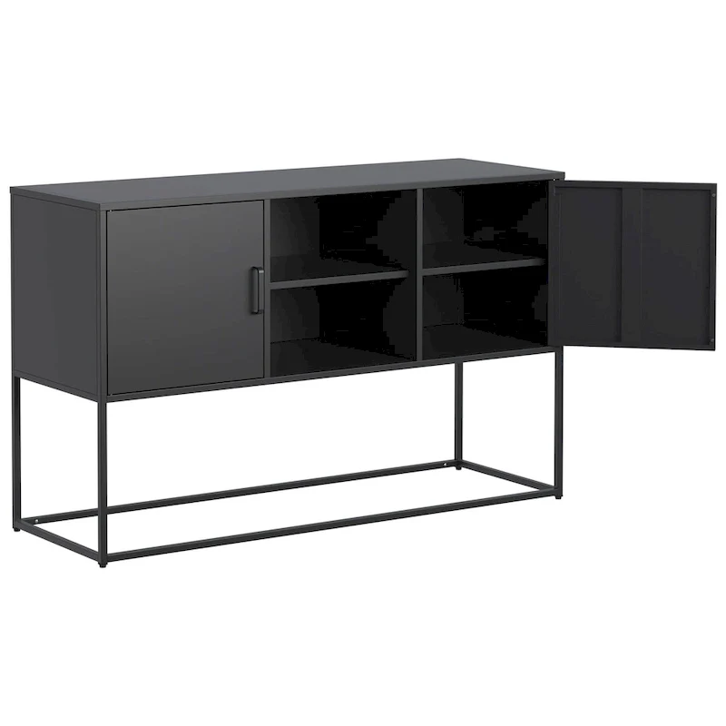 Metal Sideboard Cabinet with Adjustable feet