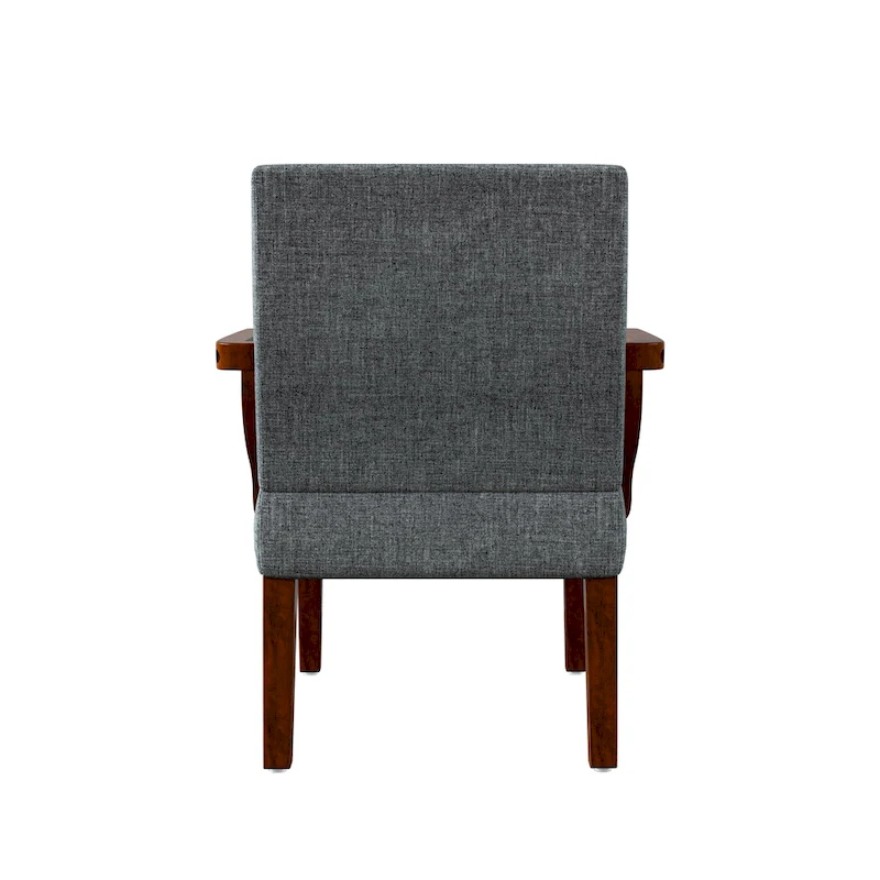 Grey 18.7 Arm Chairs with Round Table (Set of 2)