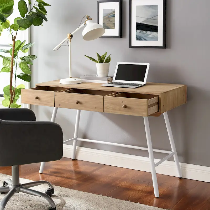 Trail 3-Drawer Desk