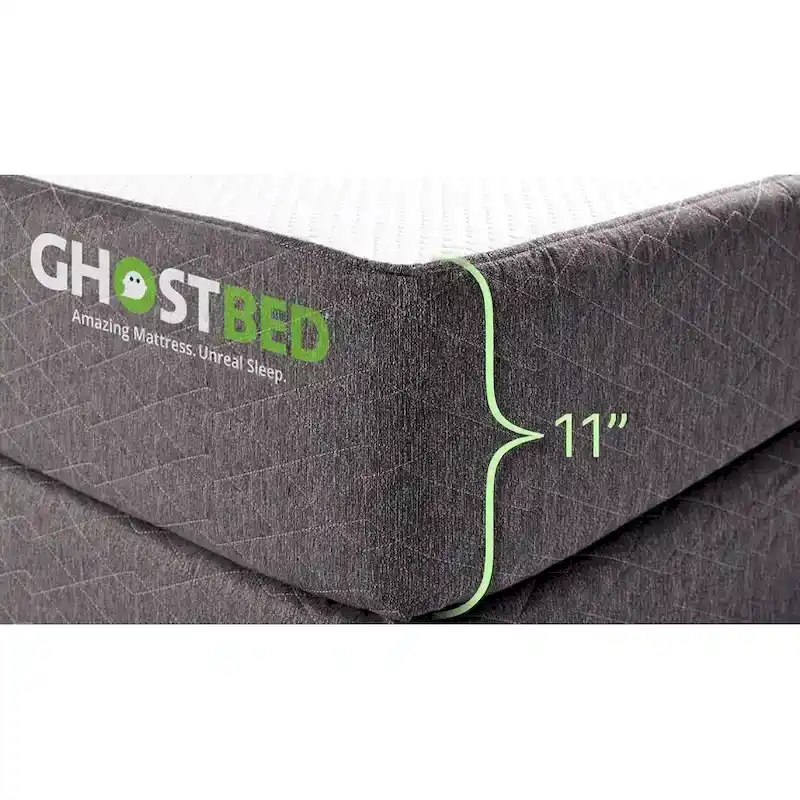 GhostBed Classic 11 inch Cooling Gel Memory Foam Mattress