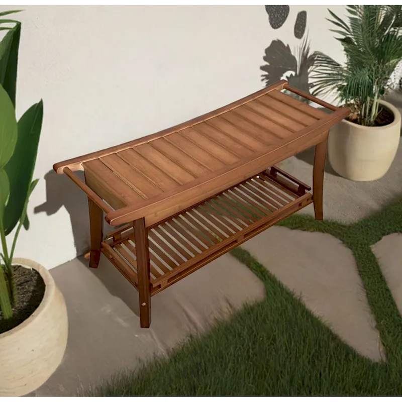 Solid Bamboo Premier 39 Spa Bench