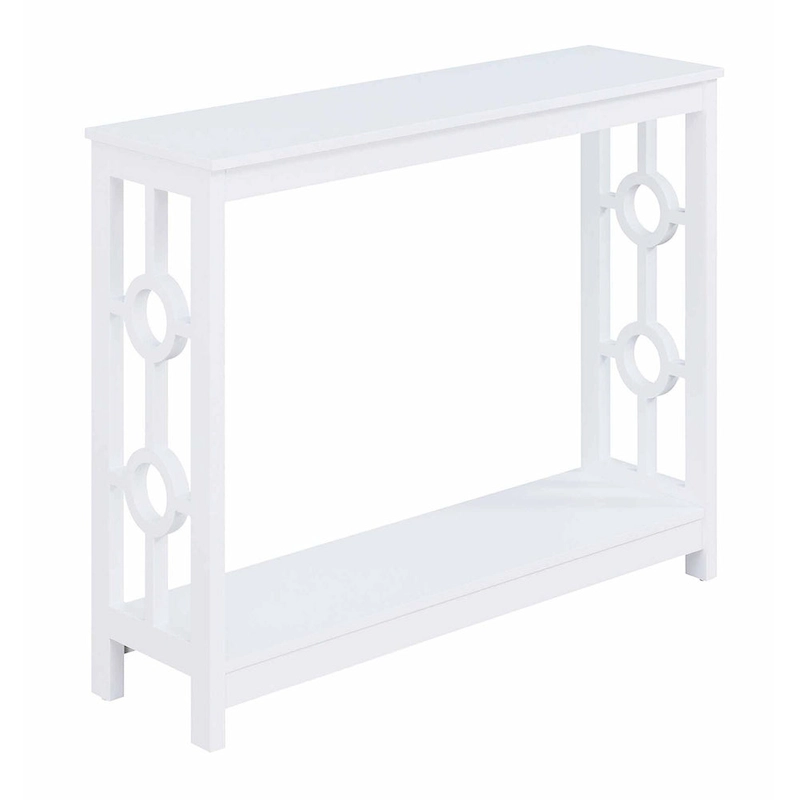 Convenience Concepts Ring Console Table with Shelf