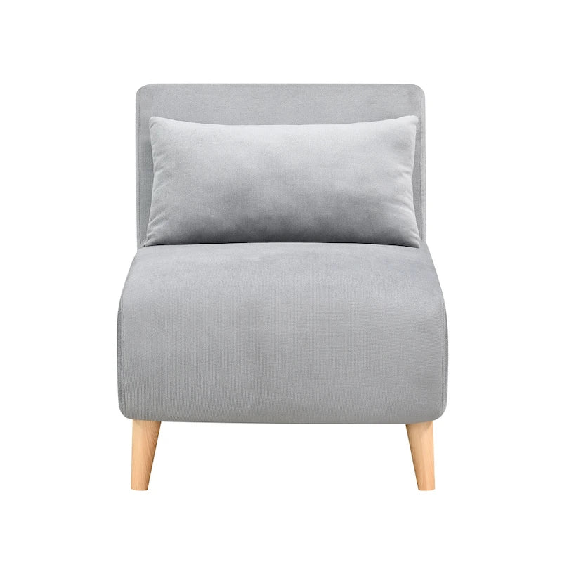 Convertible Upholstered Sofa Bed Sleeper Chair