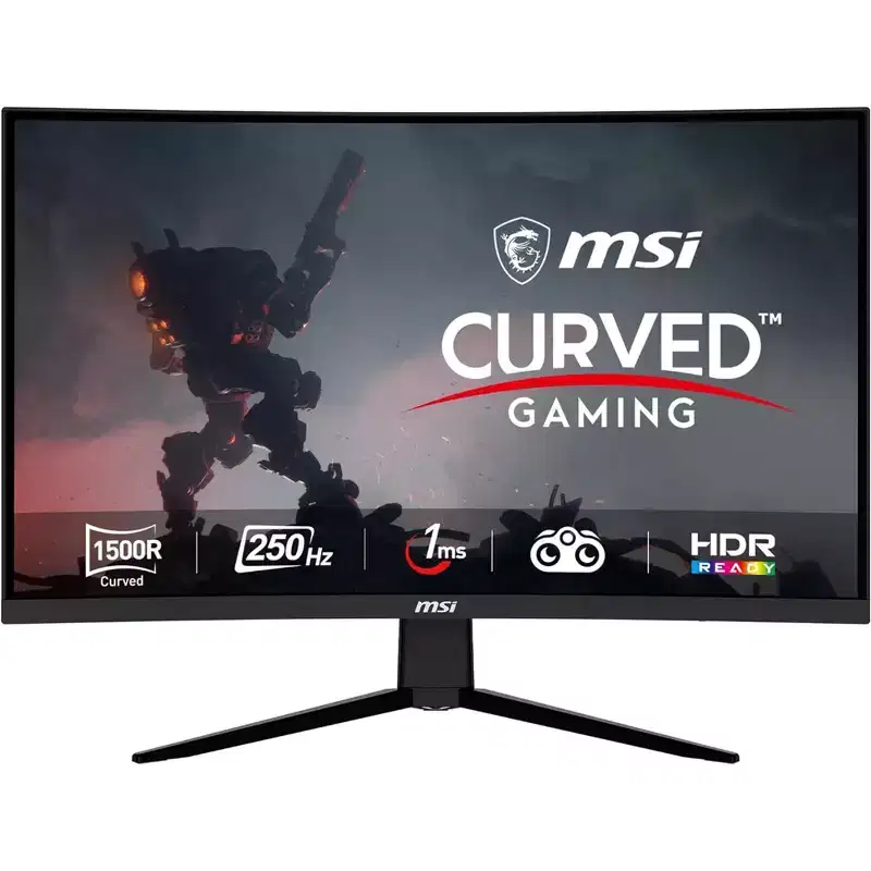 Refurbished: MSI G32C4X 32 FHD 250Hz VA Gaming Monitor, Black - Manufacturer Refurbished