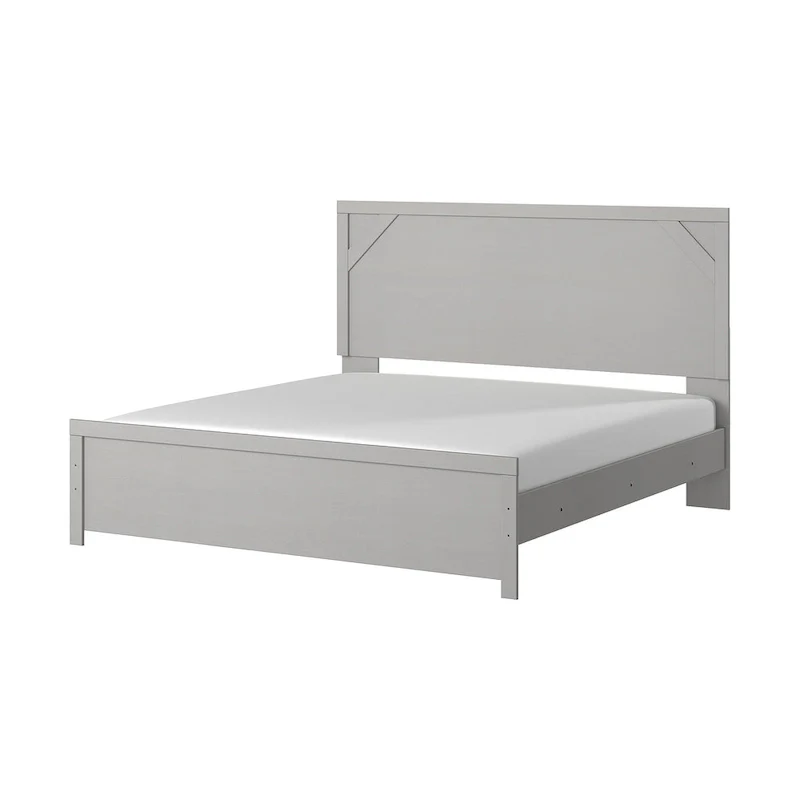 Cottonburg Gray Panel Bed