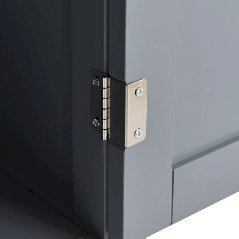 Kitchen Island Cart with Solid Wood Top