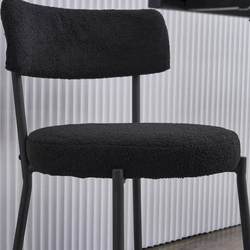 Set of 2 mid-century modern dining chairs