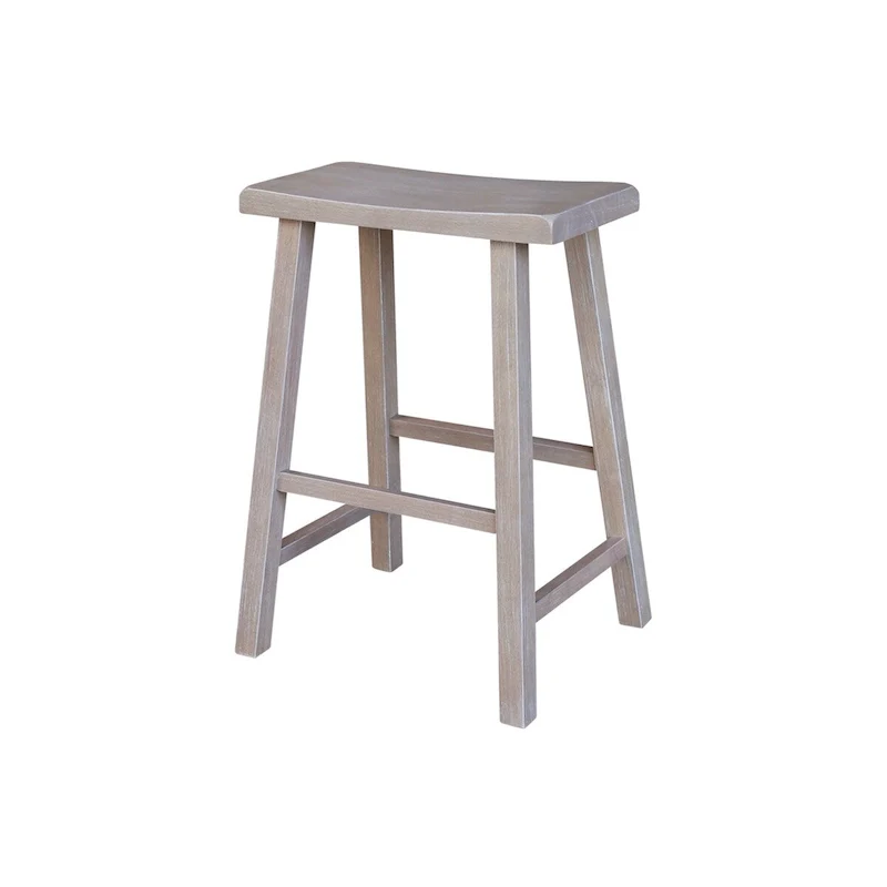 Saddle Seat Counter Height Stool - 24 in. Seat Height