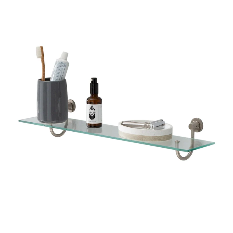 Organize It All Hanging Glass Shelf - 20.5x4.7x3.5