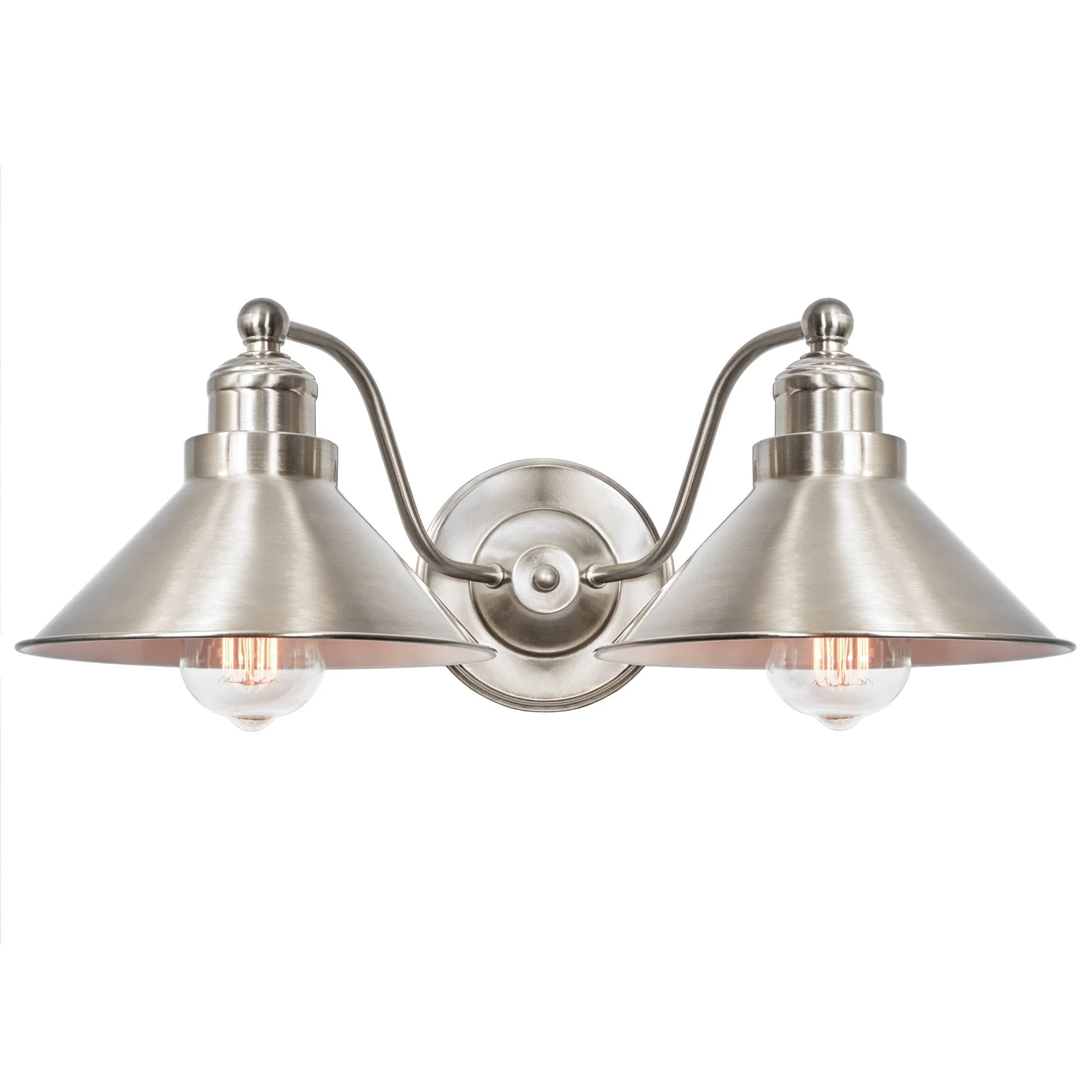 Welton 19 Modern Industrial 2-Light Wall Sconce