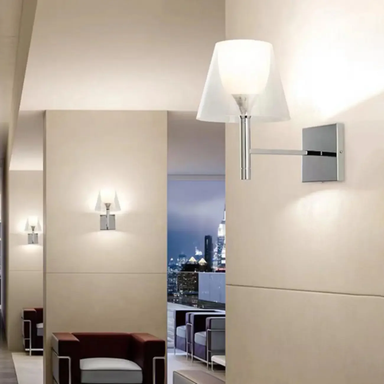 Modern Simple Metal Mini Wall Sconce