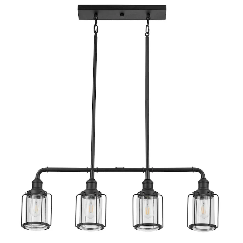 Prominence Home Lincoln Woods, Pendant Light, One Light, Pendant - Matte Black