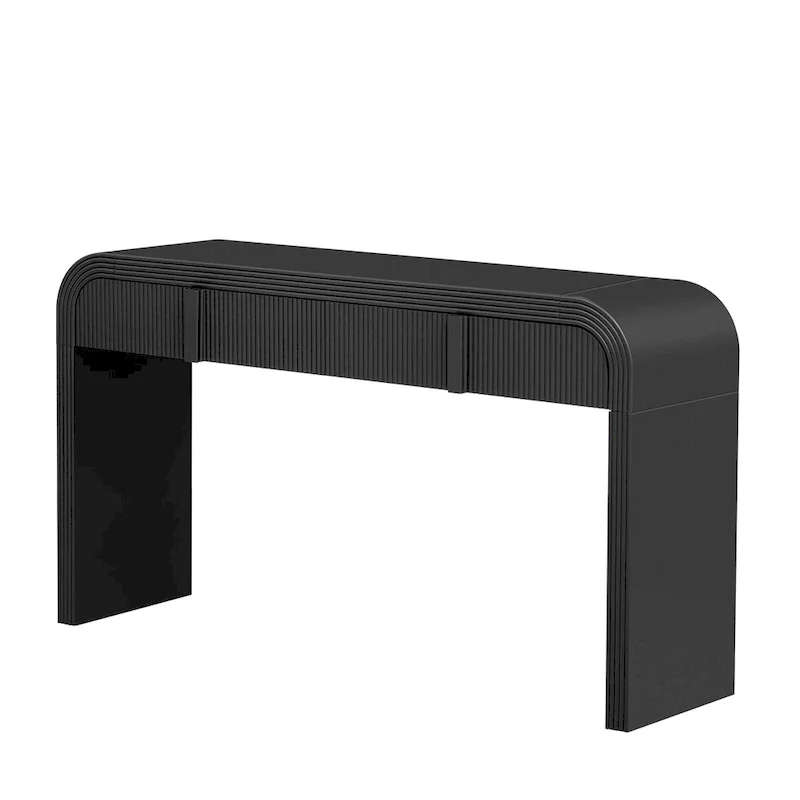 Unique Modern Rounded Silhouette Console Table