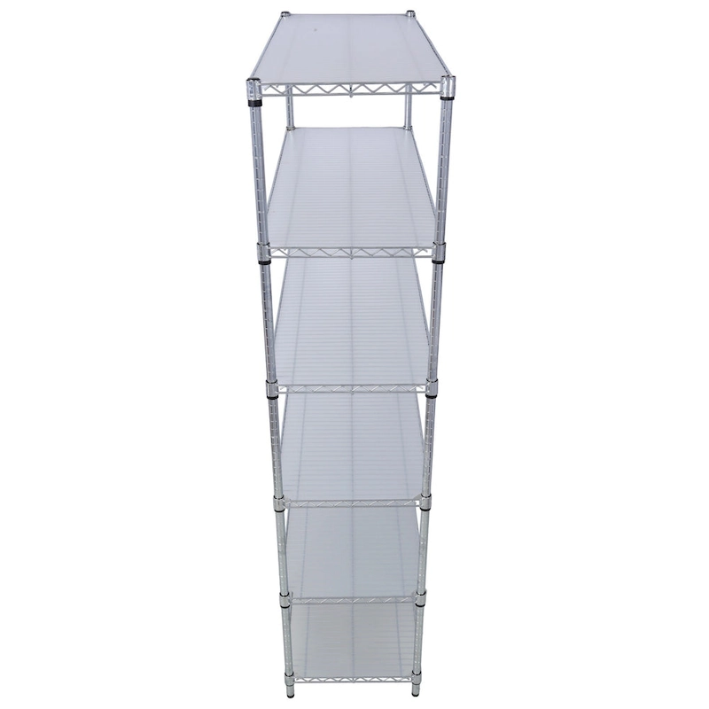 6-Tier Multifunctional Adjustable Shelf with Wheels, 6000LBS Capacity