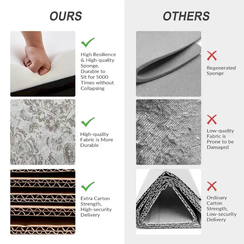 Giampiero Living Room Armchair with Nailhead Trims Set of 2 by HULALA HOME