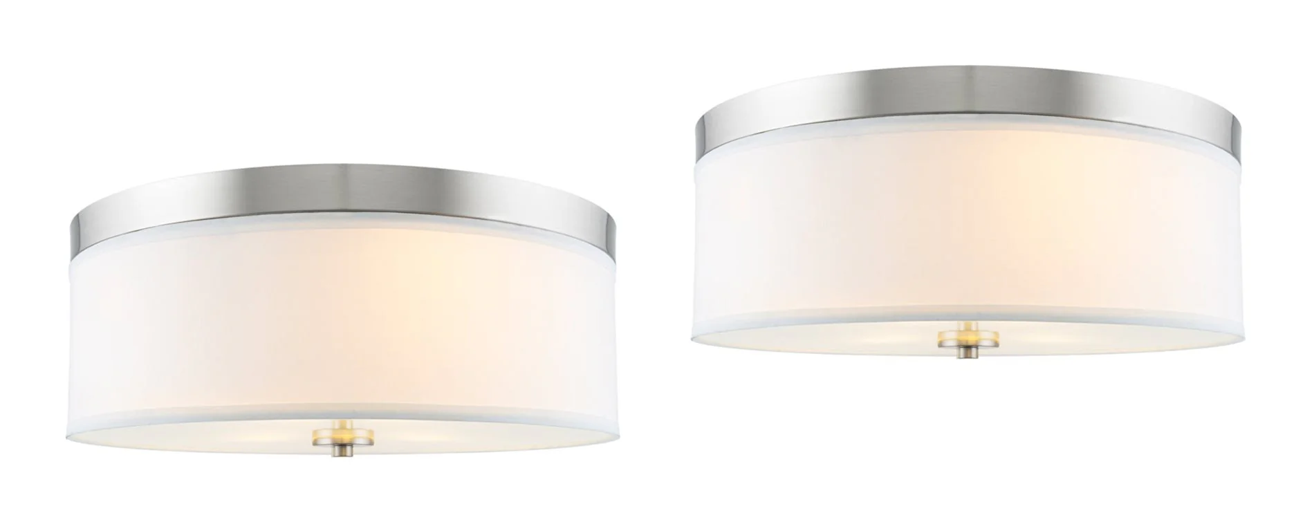 Walker 15 Mid-Century Modern 3-Light Flush Mount Ceiling Light