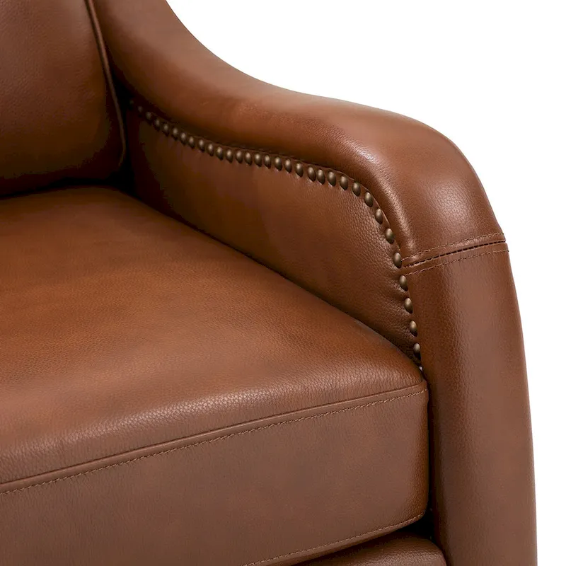 Pascual Comfy Living Room Armchair Set Of 2 with Solid Wood Legs