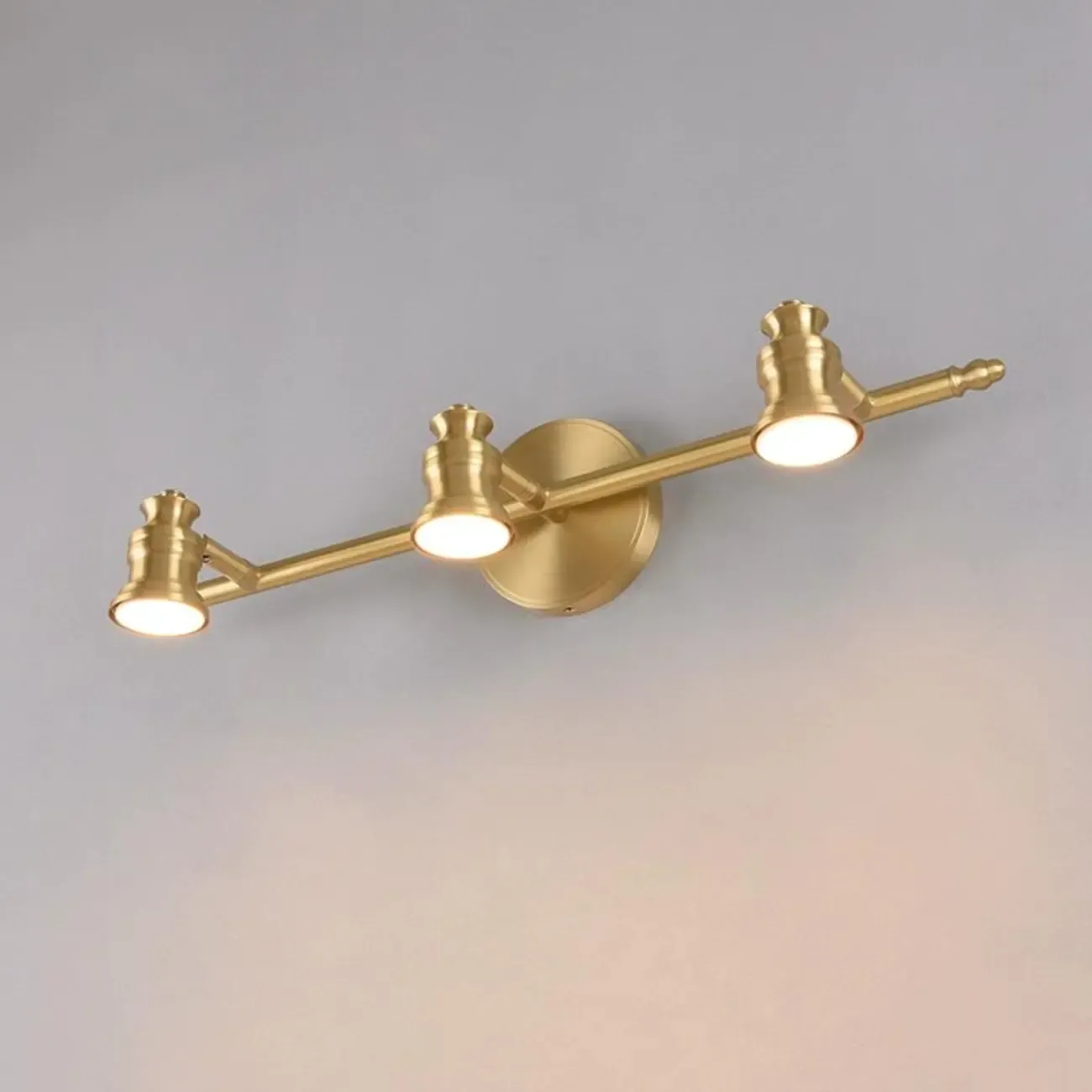 Modern Gold Metal Vanity Light for Bathroom Fixture