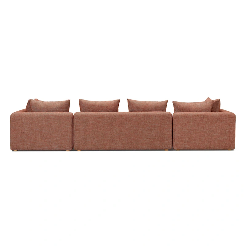 Hangover Cream Upholstered 145 Long Sofa