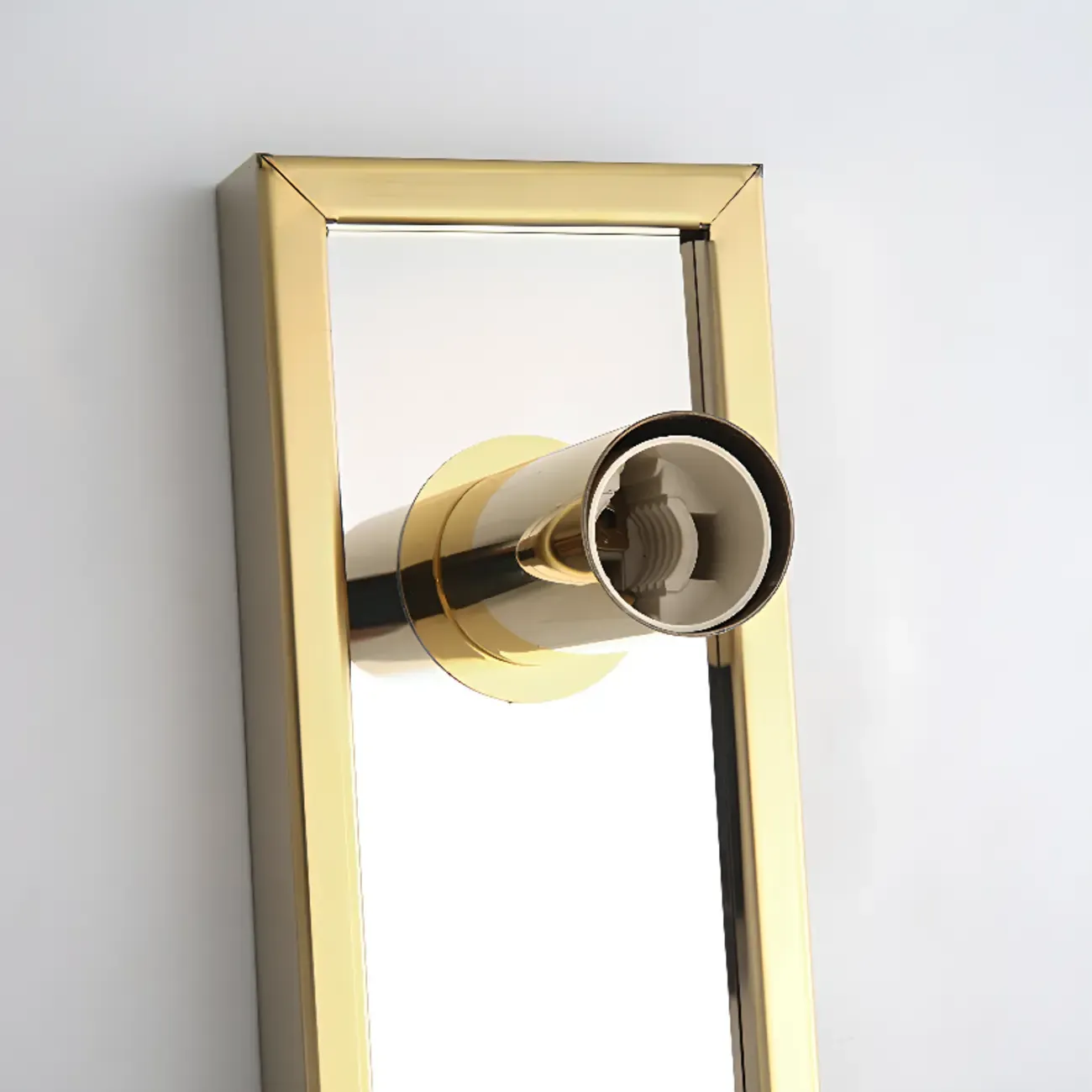 Gold Modern Steel Multi-Bulb Bathroom Light Fixture