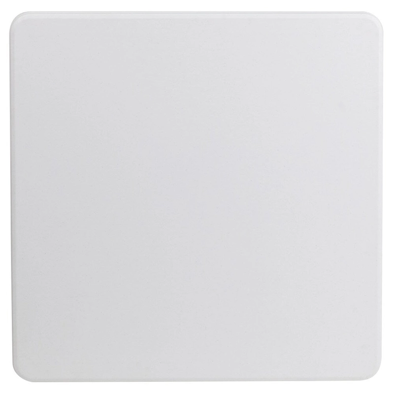 2.85-Foot Square Plastic Folding Table - Event Folding Table - 34.25D x 34.25W x 29.5H