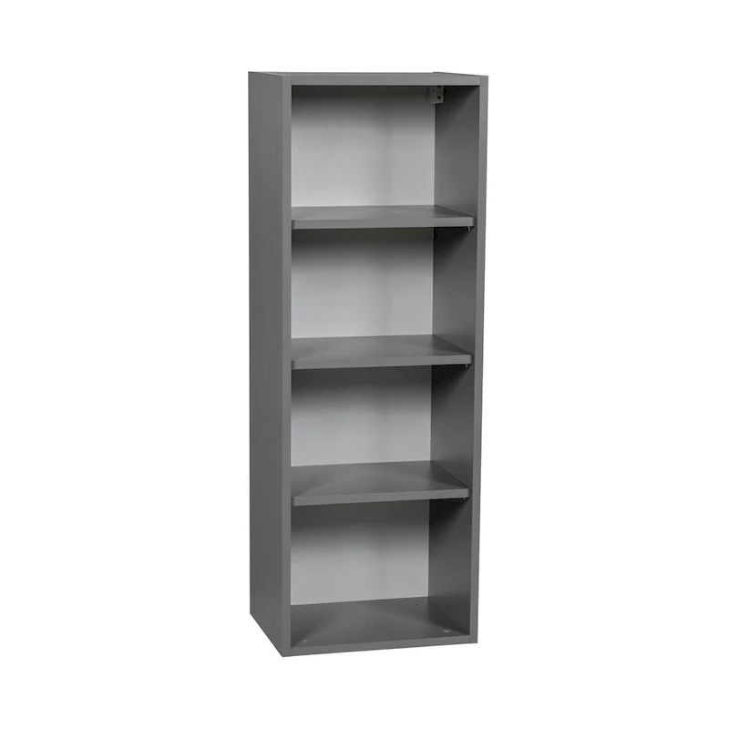 Wall Cabinet Single Door — Grey / White / Black / Off-White / Clear / Brown — 15
