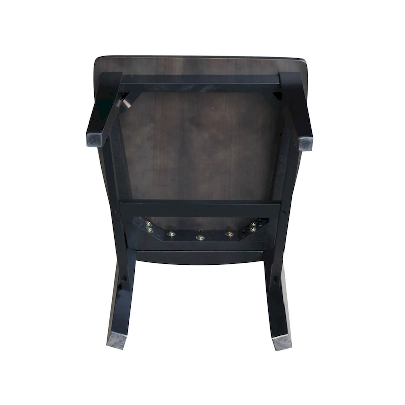 International Concepts Solid Wood Cosmo Tall Mission Chairs, Set of 2