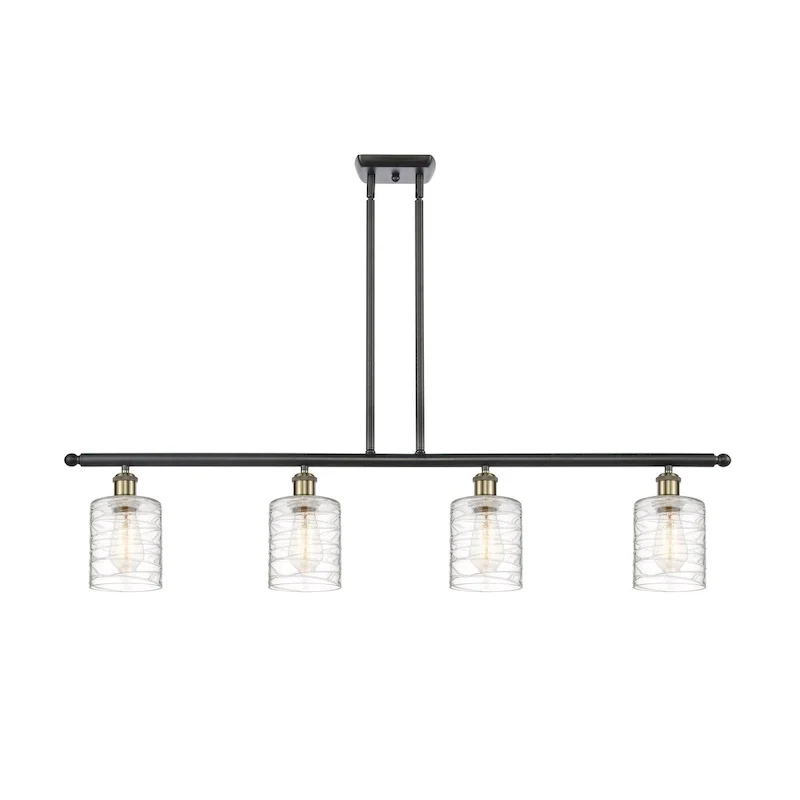Innovations Lighting Ballston Cobbleskill - 4 Light 48  Island Light