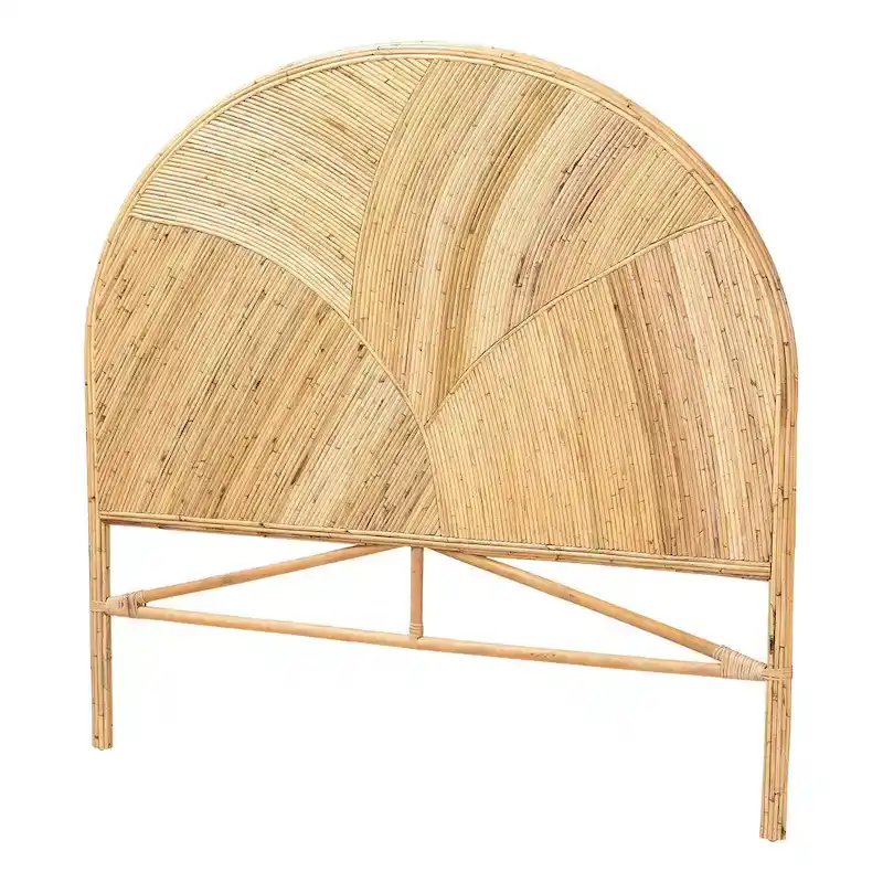 Seana Bohemian Rattan Standalone Headboard