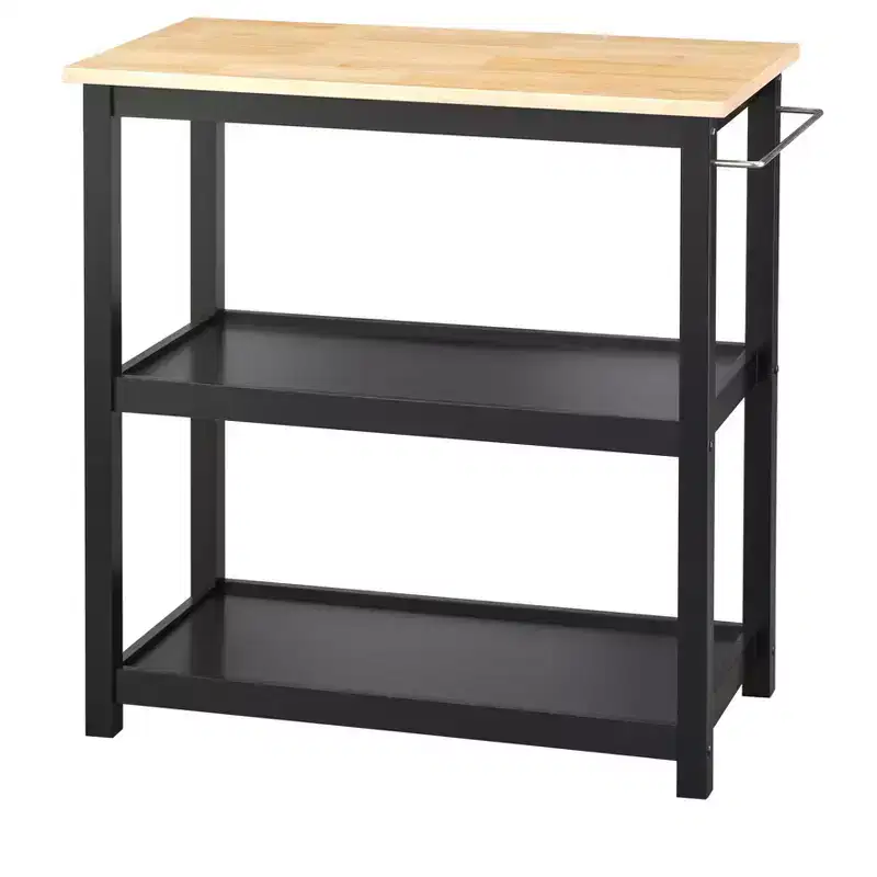 Mylah Kitchen 2-Tier Rolling Cart - Buylateral
