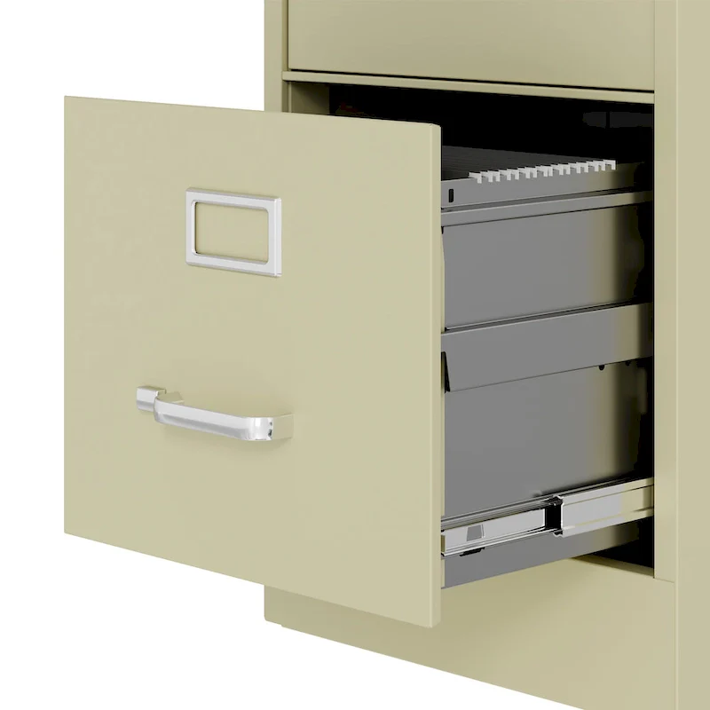Hirsh Commercial 22D 4-drawer Letter Vertical File Cabinet