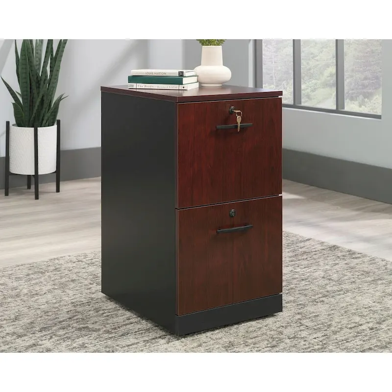 Via 2-Drawer Pedestal Cc/sb