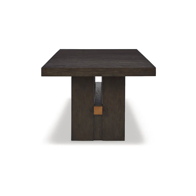 Signature Design by Ashley Burkhaus Dark Brown 5-Piece Dining Package