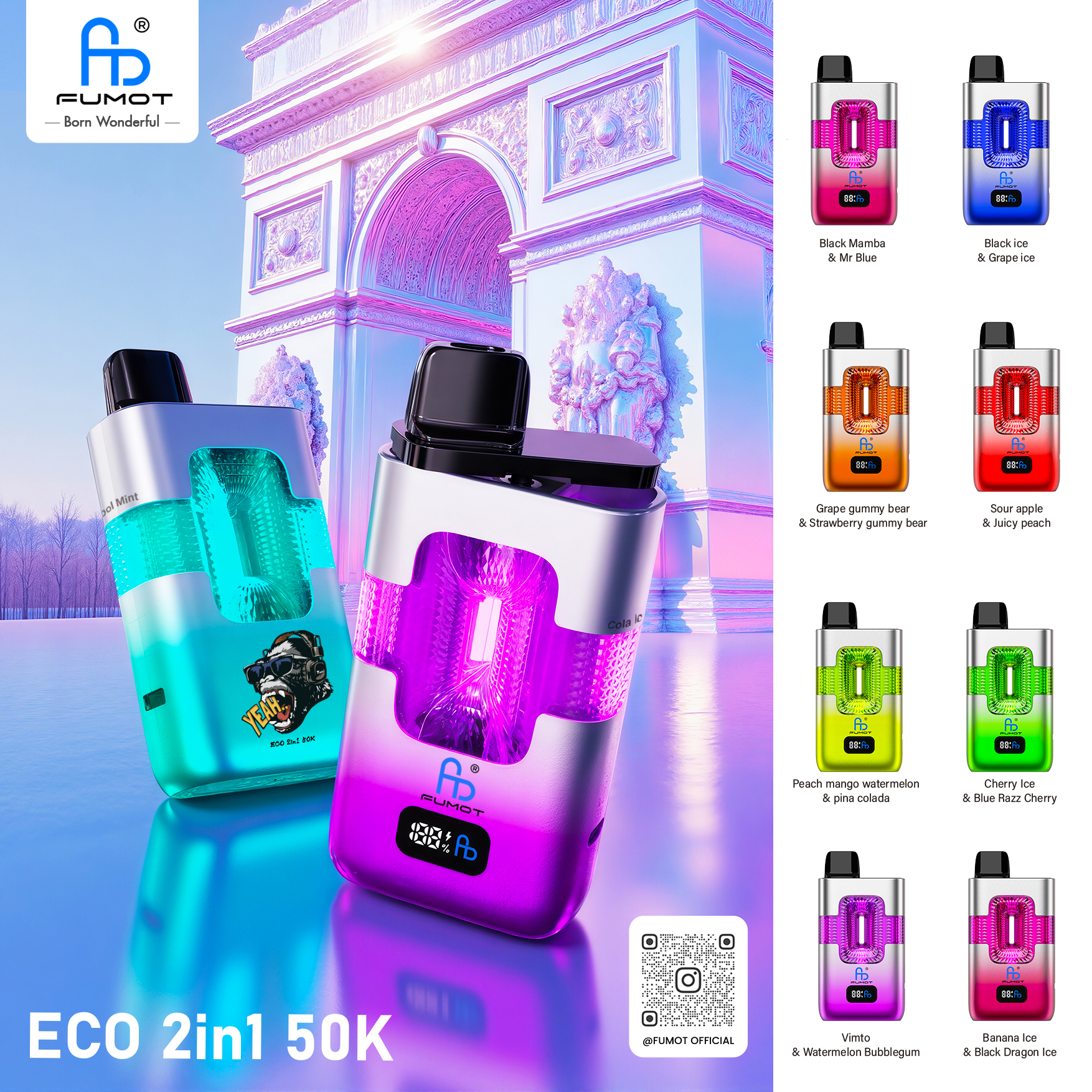FUMOT ECO 2IN1 50000